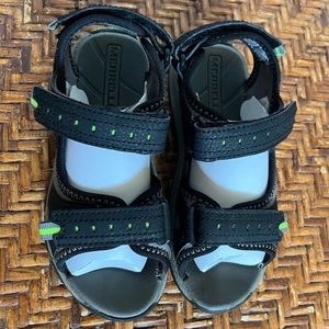 Merrell Boys sz 12M‎ Panther Strap Sandal Water Shoes Hiking